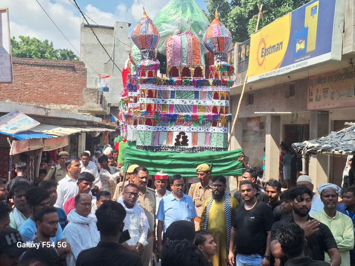 Procession of Yaume Ashura in Madhuban | मधुबन में यौमे अशुरा का जलूस ...