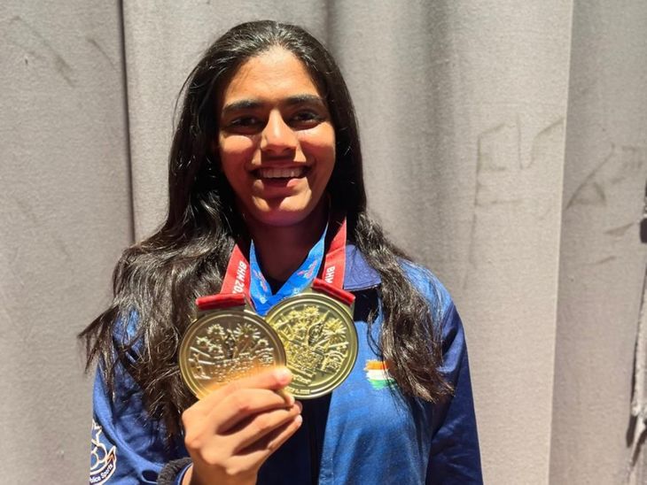 Panipat Neetu Jaglan ITBP Constable Gold Medals world Police Fire Games | Update News | पानीपत की बेटी ने अमेरिका में जीते दो गोल्ड: वर्ल्ड पुलिस गेम्स में दिखाया दम, आईटीबीपी में कॉन्स्टेबल; बचपन से ही कराटे का शौक – Matlouda News
