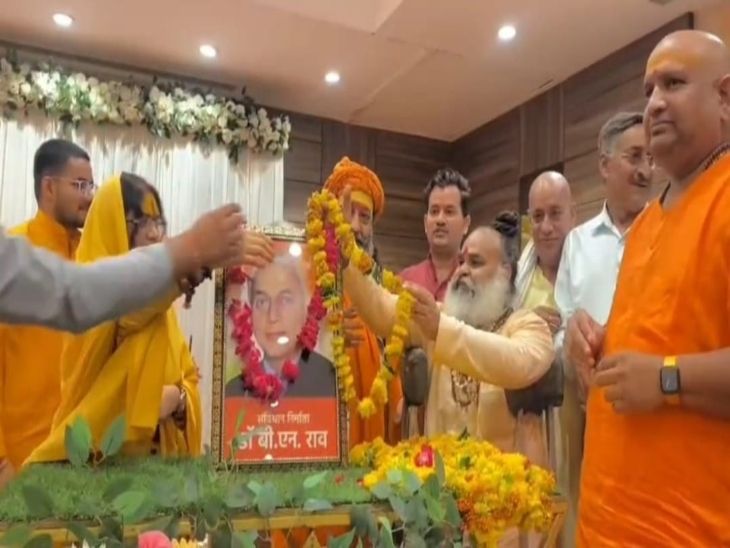 Now BN Rao's entry in Ambedkar statue controversy | ग्वालियर में लगेगी ...