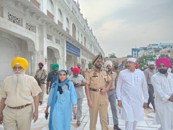 Sri Darbar Sahib High Security After Bomb Threat Punjab Police Search Operation All Over India News Update | श्री दरबार साहिब को धमकी के बाद सुरक्षा कड़ी: कमिश्नर बोले-पंजाब पुलिस देशभर में जांच में जुटीं, केंद्रीय एजेंसियों की भी मदद ले रहे – Amritsar News