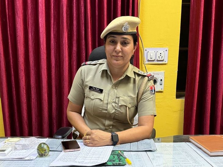 Sub-inspector Riya Chaudhary has been appointed as Ajitgarh police ...