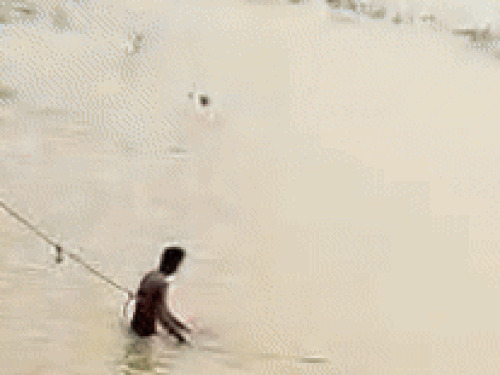 A child who went to take bath in a pond died by drowning