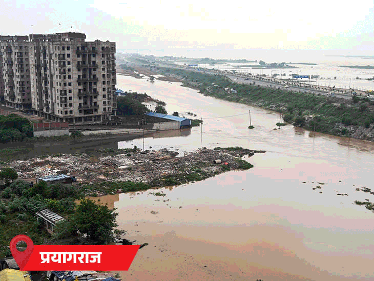 IMD Weather Rainfall LIVE Photos Update; Bihar Himachal Flood | Uttarakhand Mumbai Rajasthan Delhi MP Rain Alert | MP में अबतक 20.5 इंच बारिश, भोपाल-ग्वालियर में तापमान 34°C: केरल के अलपुझा में बारिश से स्कूल की छत गिरी; पूरे देश में आज यलो अलर्ट