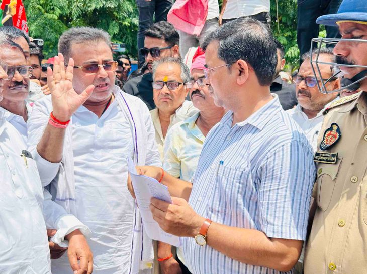 Controversy over development work in Payagpur Nagar Panchayat