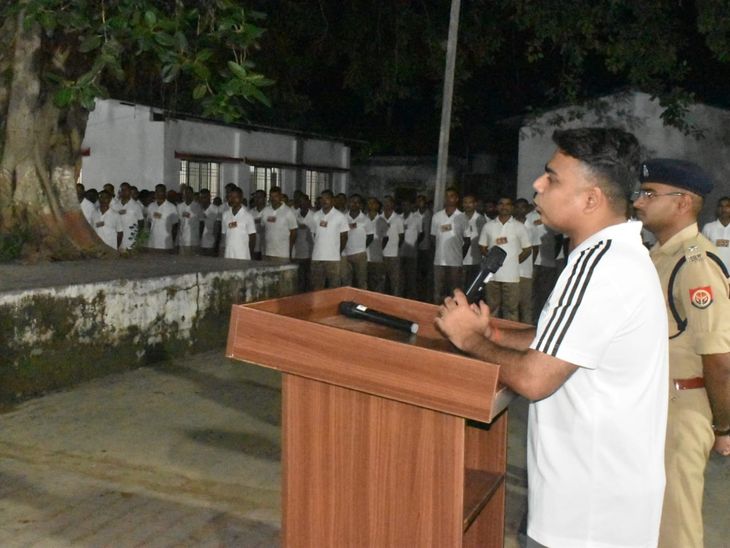 Superintendent of Police addressed RTC trainees in Ghazipur