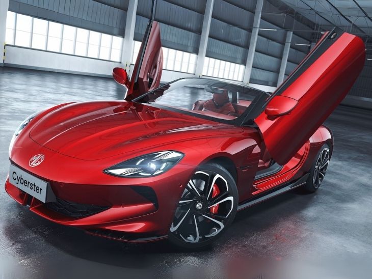 Mg Cyberester Price 2025; Car Specifications & Features Explained, India First Electric Sports | The first electric sports car in India will be launched today: this is the cheapest car with butterfly door, 580km will run in cyberster full charge