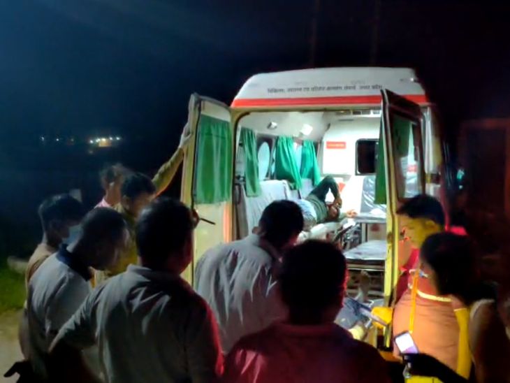 A young man died after being hit by an unknown vehicle in Hardoi