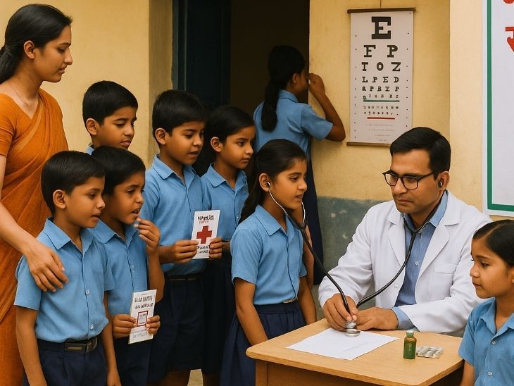 Ayushman School Mission will now be implemented in the country | आयुष्मान स्कूल मिशन अब देश में लागू होगा: 26 करोड़ स्कूली बच्चों को फायदा; 30 हजार स्कूलों में ट्रायल हो चुका