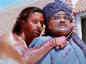 सलमान खान ने गले में अड़ा दी थी असली चाकू:गले से बहने लगा था खून, अशोक सराफ ने बताया जागृति फिल्म की शूटिंग का डरावना अनुभव