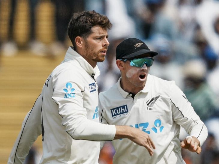 Santner will captain new zealand in Tests Against Zimbabwe | Santner will captain New Zealand against Zimbabwe: out of the first match due to Tom Latham Injury; Series from July 30