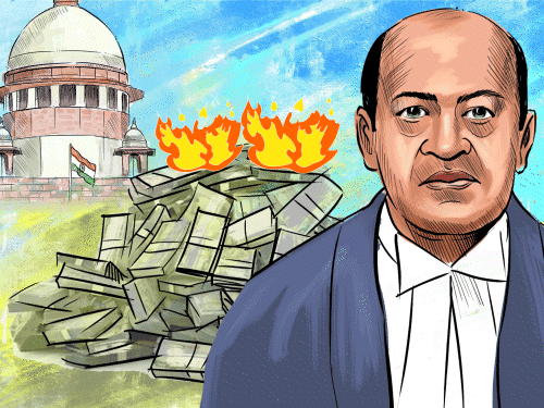 Delhi Judge Yashwant Varma Cash Controversy; Supreme Court | Kapil Sibal | कैश कांड केस-जस्टिस वर्मा की याचिका पर आज फिर सुनवाई: पिछली सुनवाई में कोर्ट ने पूछा था- आप जांच कमेटी के सामने क्यों पेश हुए