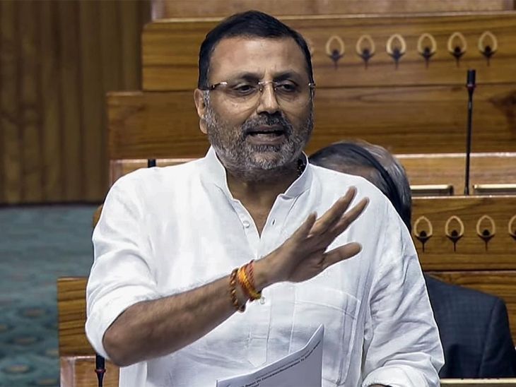 BJP Nishikant Dubey Vs Indira Gandhi; India Paksitan War Ceasefire | US Deal | निशिकांत बोले-1971 में इंदिरा गांधी ने अमेरिका से मदद मांगी: सरकार को खतरे में बताया था; 93 हजार पाकिस्तान सैनिक पकड़ने के बावजूद सरेंडर किया