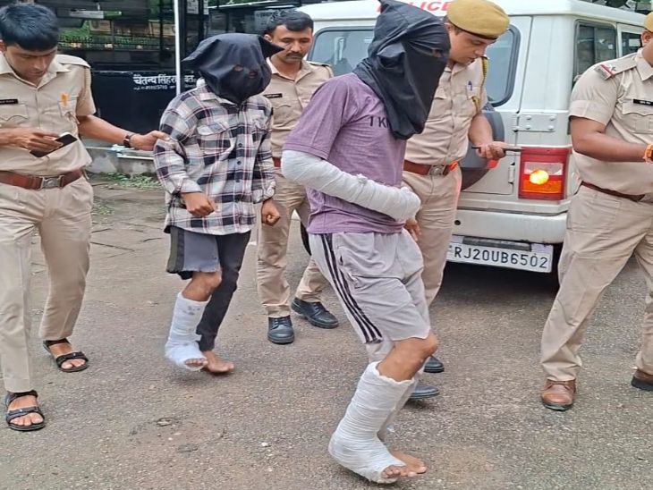 Rajasthan Kota Anantpura Police Station, two criminals arrested ...