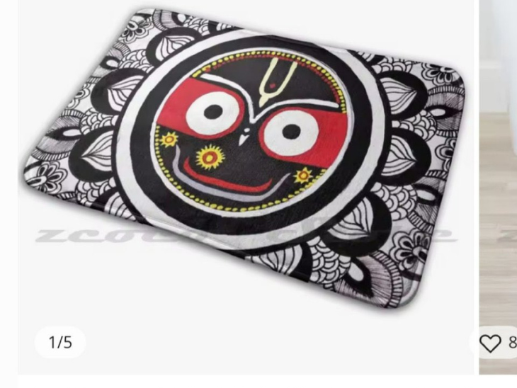 Jagannath Doormat Controversy; Odisha Deputy CM | AliExpress | चीनी वेबसाइट बेच रही भगवान जगन्नाथ की फोटो वाली डोरमैट: ओडिशा की डिप्टी सीएम बोलीं- अलीएक्सप्रेस माफी मांगे, विवाद बढ़ने पर कंपनी ने प्रोडेक्ट हटाया