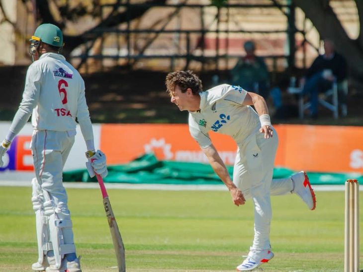 BULVEO टेस्ट: न्यूजीलैंड ने 9 WICKT द्वारा जीता: जिम्बाब्वे की दूसरी प्रविष्टियाँ 165 दौड़ तक सीमित; मैट हेनरी ने खेल में 9 विकेट लिए