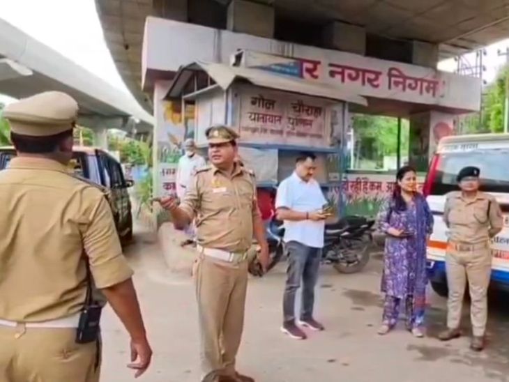 Joint campaign of RTO and traffic police in Kanpur