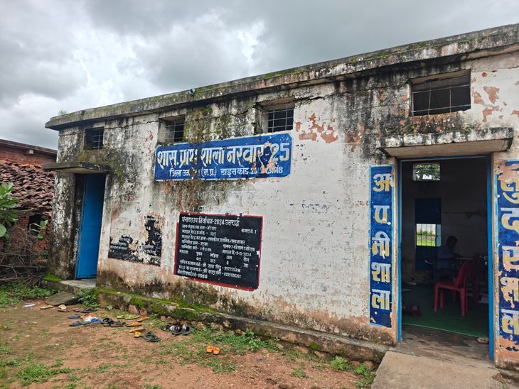 उमरिया में स्कूल का शौचालय जर्जर, बच्चे बाहर जाने मजबूर:  अधिकारी बोले- पोर्टल बंद, अब डिमांड अगले साल तक भेजी जाएगी – Umaria News
