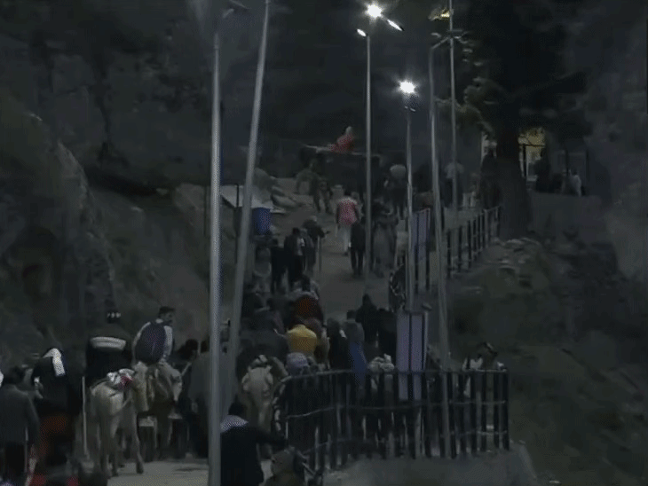 Amarnath Yatra Postponed 2025 Update; Heavy Rain | Jammu Kashmir | अमरनाथ यात्रा एक हफ्ते पहले बंद हुई: भारी बारिश से बालटाल और पहलगाम दोनों रास्ते खराब हुए, इस साल 4.1 लाख श्रद्धालुओं ने दर्शन किए