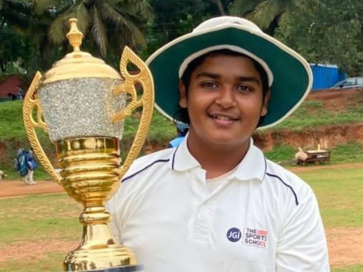 Rudransh scored a brilliant century in Bengaluru
