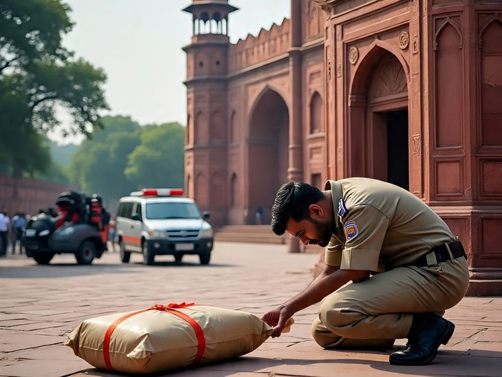 लाल किले पर बम नहीं ढूंढ पाए 7 पुलिसकर्मी सस्पेंड:स्वतंत्रता दिवस से पहले मॉक ड्रिल की घटना; आम नागरिक बनकर गई थी स्पेशल टीम- INA NEWS