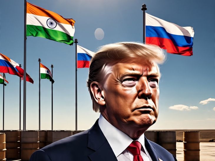 India US Tariff Dispute; Russia Oil Deal Vs Donald Trump | ट्रम्प आज भारत पर और ज्यादा टैरिफ लगा सकते हैं: ​​​​​रूसी तेल खरीदने से दिक्कत, कल कहा था- 24 घंटे में ऐलान करूंगा