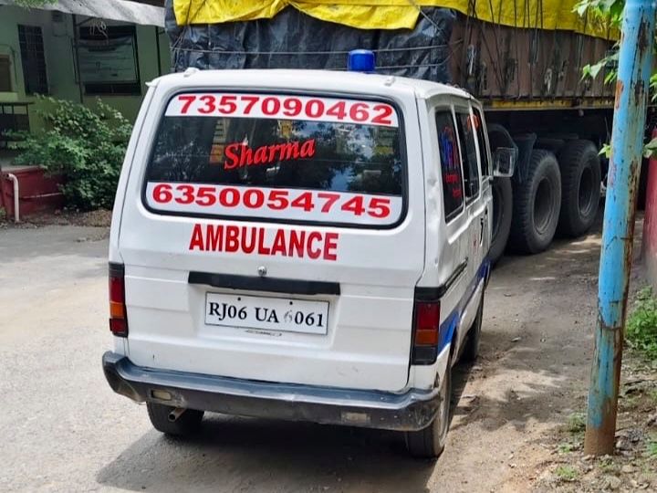 RTO caught an ambulance running without permission