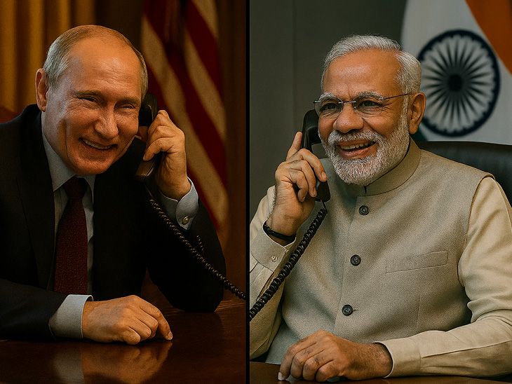 Modi spoke to Putin over phone, promised to strengthen India-Russia relations | मोदी ने पुतिन से फोन पर बात की: कहा- भारत में आपका स्वागत करने के लिए उत्सुक; कल NSA डोभाल मॉस्को में रूसी राष्ट्रपति से मिले