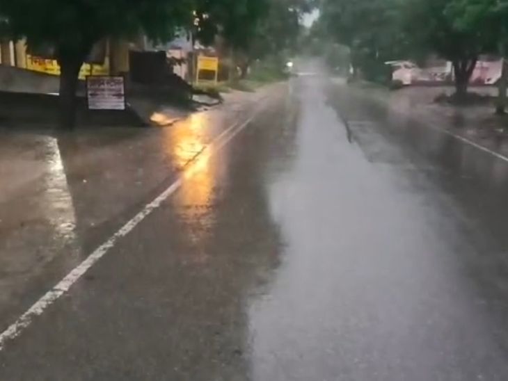 It rained on the occasion of Rakshabandhan in Ranipur