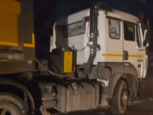 गुरुग्राम में पिकअप ट्राले से टकराई, ड्राइवर की मौत:दिल्ली लौटते वक्त हादसा; आरोपी मौके से फरार- INA NEWS