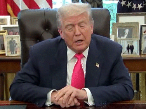 Trump Claims India-Pakistan Conflict Resolved; 6-7 Jets Down | Nuclear Tensions | ट्रम्प का दावा- भारत-पाकिस्तान संघर्ष में 6-7 विमान गिरे: दोनों परमाणु युद्ध के लिए तैयार थे, मैंने विवाद सुलझाया; 6 महीने में 6 जंग रुकवाईं
