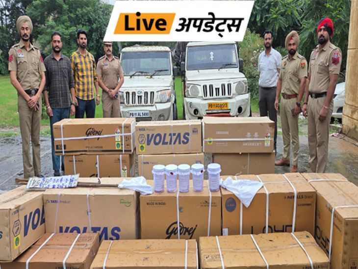 3 interstate theft gangs busted in Mohali, Punjab, 6 arrested, 35 lakh cash recovered; 8 theft cases solved | भास्कर अपडेट्स: पंजाब के मोहाली में 3 अंतरराज्यीय चोरी गिरोहों का खुलासा, 6 गिरफ्तार, 35 लाख कैश बरामद; चोरी के 8 मामले सुलझे