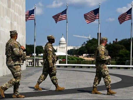 Trump increases National Guard deployment in Washington DC | ट्रम्प ने वॉशिंगटन डीसी में नेशनल गार्ड की तैनाती बढ़ाई: तीन राज्यों से 700 सैनिक बुलाए; राष्ट्रपति बोले थे- राजधानी में हालात काबू से बाहर