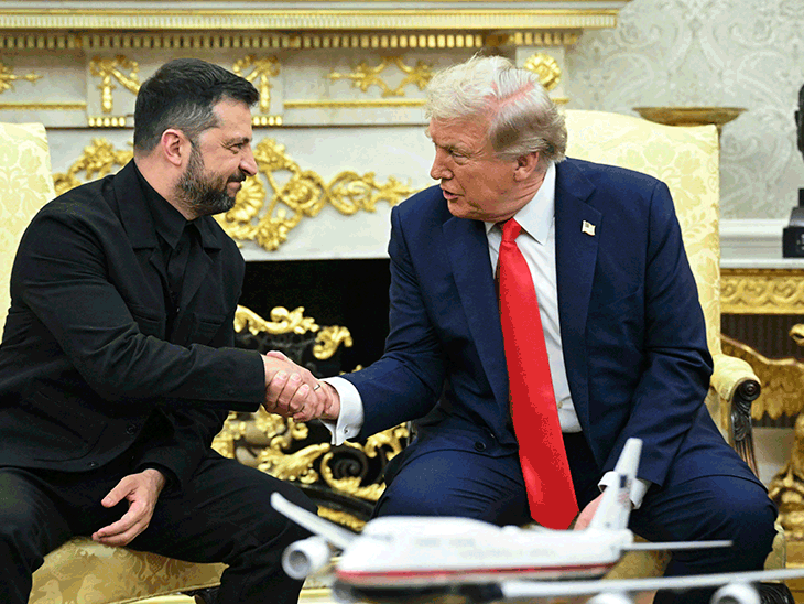 Donald Trump Volodymyr Zelensky Meeting Update; Russia Ukraine War | Trump  Zelensky | ट्रम्प बोले- युद्ध में यूक्रेन का समर्थन करते रहेंगे: जेलेंस्की  चाहें तो जंग तुरंत रुक सकती ...