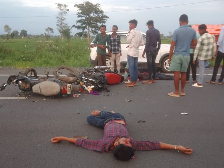 Two bikes collide on Balaghat-Gondia highway, young man dies | बालाघाट ...