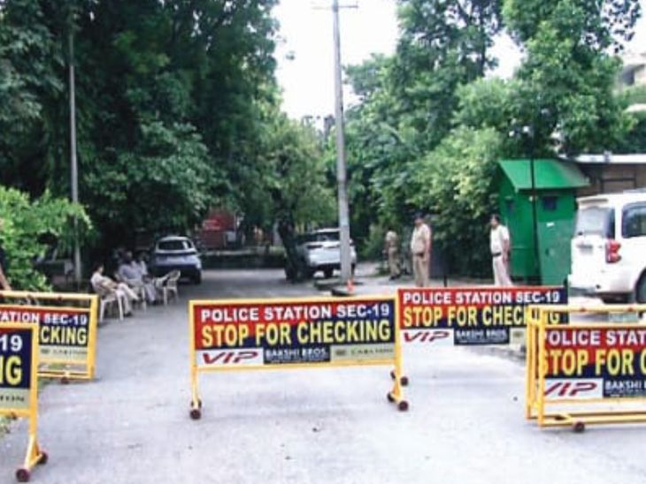 Chandigarh RSS office on high alert | चंडीगढ़ में RSS ऑफिस हाई अलर्ट पर: उड़ाने की धमकी मिली, इलाका सील, आउटर वॉल ऊंची होगी, चायवाले तक CCTV में आएंगे – Chandigarh News