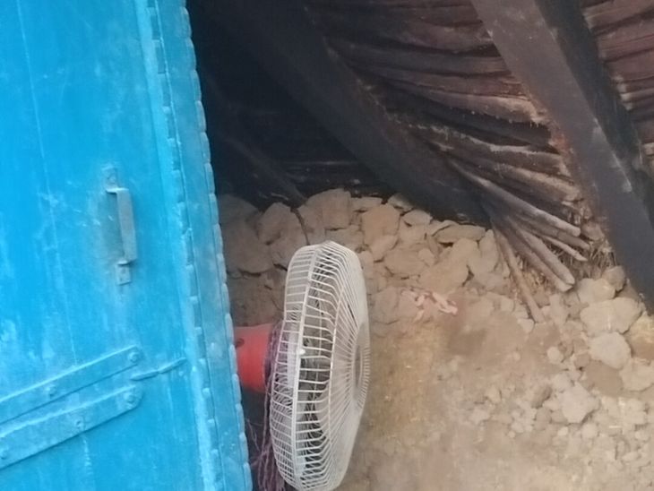 House collapsed due to continuous rain in Jigani