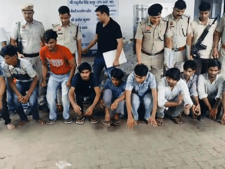 नूंह में दिल्ली व फरीदाबाद के साइबर ठग अरेस्ट:4 महीनों में 147 FIR,204 आरोपी अरेस्ट,भारी मात्रा में नगदी और सामान बरामद- INA NEWS