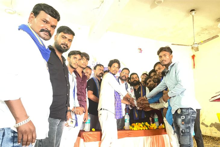 Welcomed the state president and secretary of Bhim Army