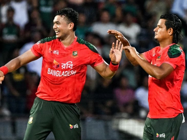 Bangladesh beat Netherlands by 9 wickets in the second T20 match | बांग्लादेश ने नीदरलैंड को 9 विकेट से दूसरा टी-20 हराया: तंजिद की फिफ्टी, नसुम ने 3 विकेट लिए; तीसरा मैच 3 सितंबर को