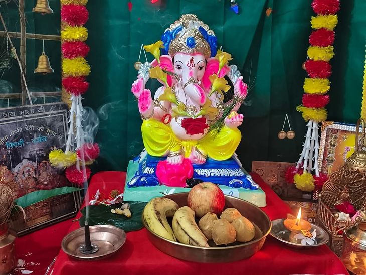 Ganesh festival at Variya Bali Mata temple in Talbehat
