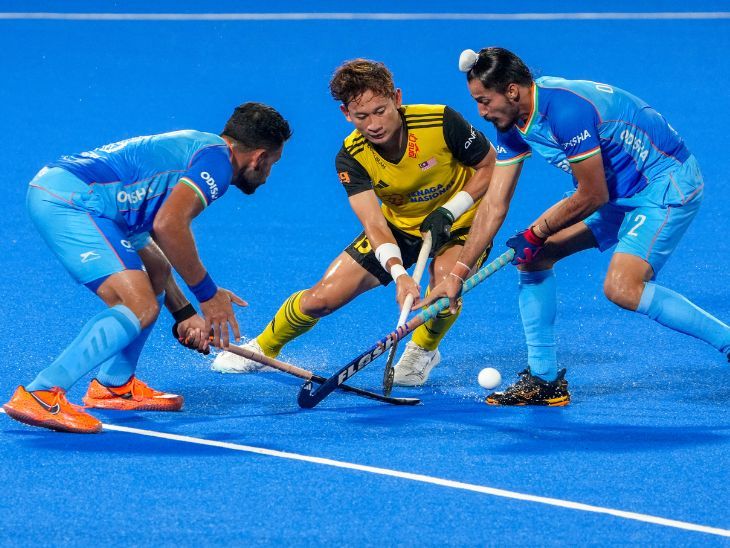 हॉकी एशिया कप: भारत ने मलेशिया को 4-1 से रौंदा, सुपर-4 में शीर्ष पर India Wins Hockey Asia Cup news image