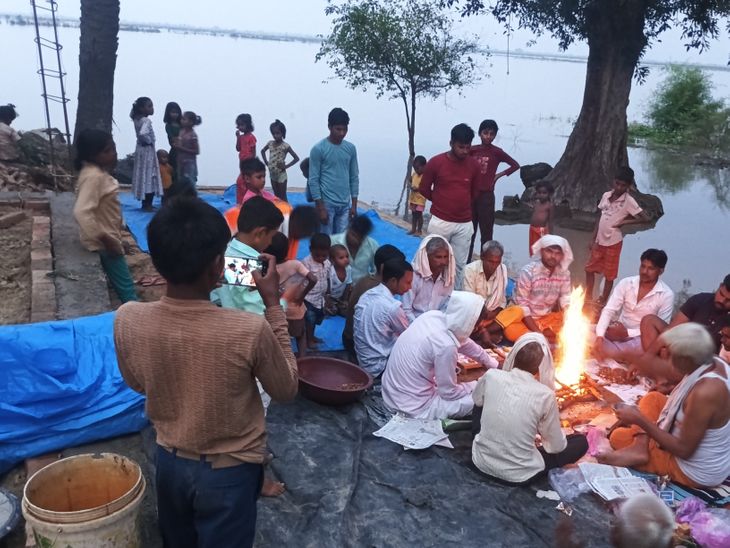 Hawan Puja at Gama Devi Temple in Tapua