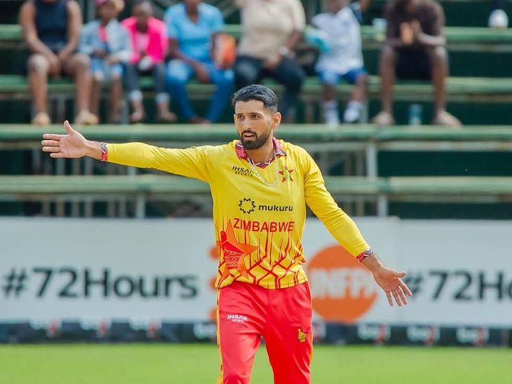 2nd T20- Zimbabwe beat Sri Lanka by 5 wickets | दूसरा टी-20- जिम्बाब्वे ने श्रीलंका को 5 विकेट से हराया: श्रीलंका ने दूसरा लोएस्ट टोटल बनाया, 80 रन पर सिमटी; रजा-इवांस ने 3-3 विकेट लिए