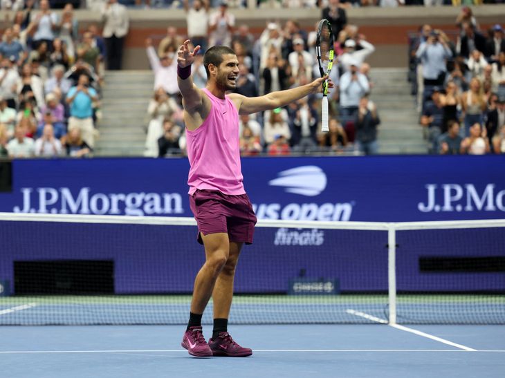 Alcaraz again became world number-1 in tennis ranking | अल्काराज फिर से वर्ल्ड नंबर-1 बने: मेंस टेनिस प्लेयर्स रैंकिंग में जैनिक सिनर को पीछे छोड़ा; विमेंस में आर्यना सबालेंका टॉप पर
