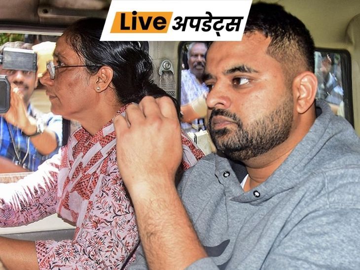 भास्कर अपडेट्स:दुष्कर्म मामले में उम्रकैद काट रहा प्रज्ज्वल जेल में लाइब्रेरी क्लर्क बना- INA NEWS