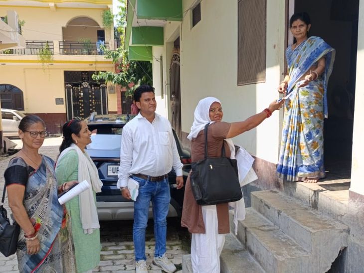 Malaria department's team active in Ganga Ghat