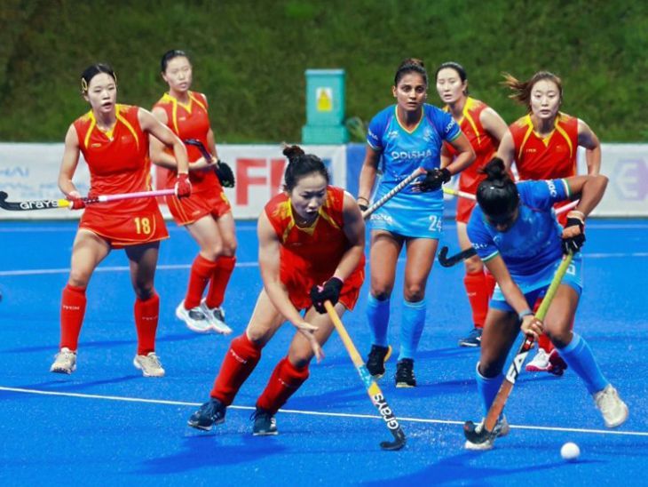 India women’s team was runner-up in Hockey Asia Cup | हॉकी एशिया कप में इंडिया विमेंस टीम रनर-अप रही: फाइनल में चीन ने 4-1 से हराया, भारत से इकलौता गोल नवनीत कौर ने किया