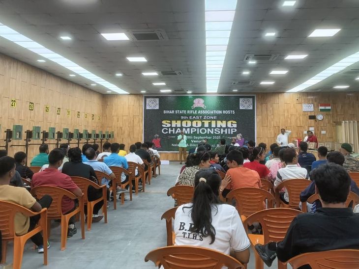 10 meter air rifle competition concluded in Harnaut, Nalanda