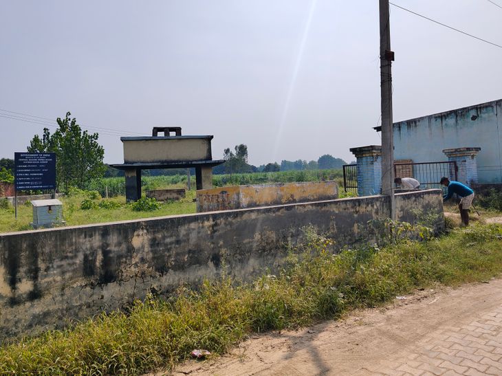 Cleanliness drive in Kurali village