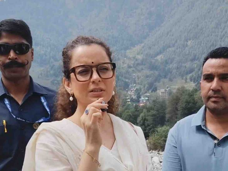 Kangana Ranaut Go Back slogans Manali Kullu | Youth Congress showed black flags; Mandi MP | Himachal | मनाली में ‘कंगना गो बैक’ के लगे नारे: काले झंडे दिखाए; देरी से आने पर सांसद का विरोध, कांग्रेस-भाजपा वर्करों में धक्का-मुक्की – Patlikuhal News